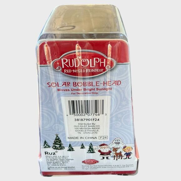 Rudolph Christmas Bobblehead - Picture 2 of 2